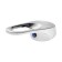 Zein mixer handle, under a 35 mm cartridge, zinc, chromium color
