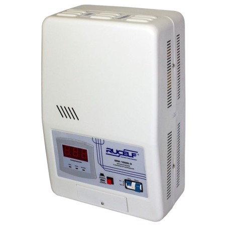 Voltage stabilizer Rucelf SRW-10000-D, relay, accuracy +/- 6%, 10,000 wa