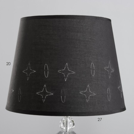 Malia desktop lamp E27 40W Black-chromium 28x28x46 cm Risalux-2