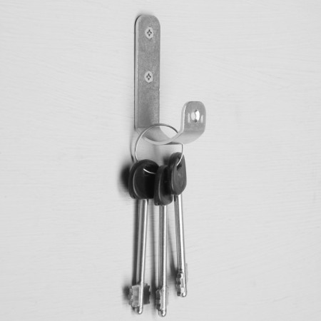 Hook-straight, zinc, 100 pcs-1