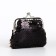 Wallet on the farmar, black color/gold