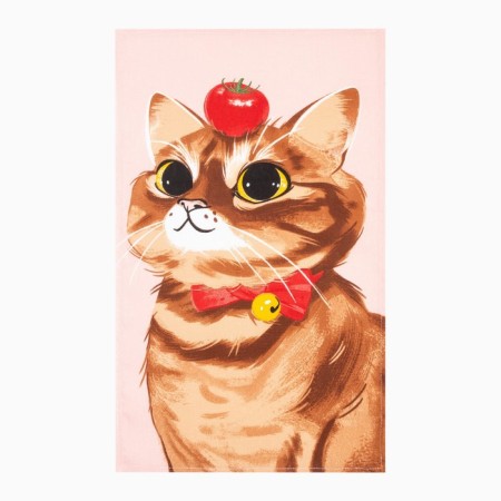 Cometric towers kites of CATS 35x60 cm - 8 pcs, 100% cotton-1