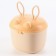Container for storage of baby food, 230 ml., Yellow color
