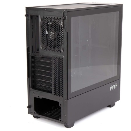 Hiper PB81 case Black without ATX 4x120mm 2XUSB2.0 2XUSB3.0 Audio Bott PSU BP-4
