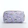 Lightning cosmetic bag, lilac color