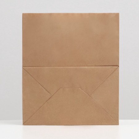 Craft package without print 32 x 20 x 37 cm, flat handle, set 3 pcs-1