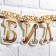Garland on the eyelets "with an anniversary", crown, length 135 cm