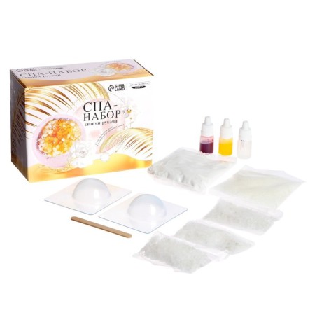 Set for creativity. DIY SPA-set: Bath Dessert "Paradise Rest"-3