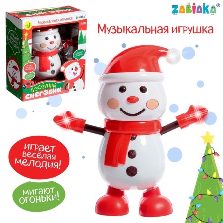 Musical toy "Funny Snowman", sound, light, dancing