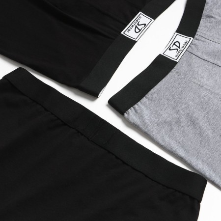 A set of men's boxers (3pcs), black/gray color, rr 54 (xxl)-2