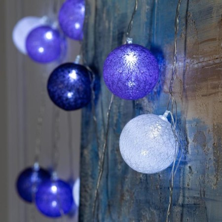 Garland “thread” 5 m with nozzles “Lights Lights”, IP20, transparent thread, 20 LED, white glow, 220 V-1