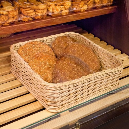 Trading tray, plywood, 40x40x13 cm, whole vine