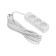Extension cord Standard 3 nests, 5m, 3x1.0mm², s/h, white rexant