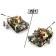 Designer Army "Assault tank", 2 assembly options, 725 parts