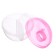 A container for a mixture with a dispenser, pink