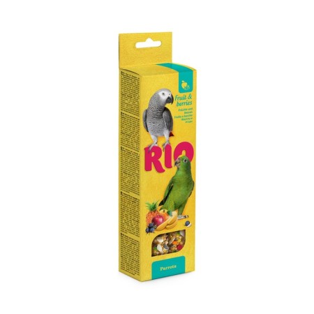 Rio sticks for parrots with fruits and berries, 2 x 90 g