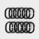A set of rings for curtains in the bathroom, plastic, 12 pcs, black color