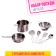 Set of metal dishes "Wittty", 7 items