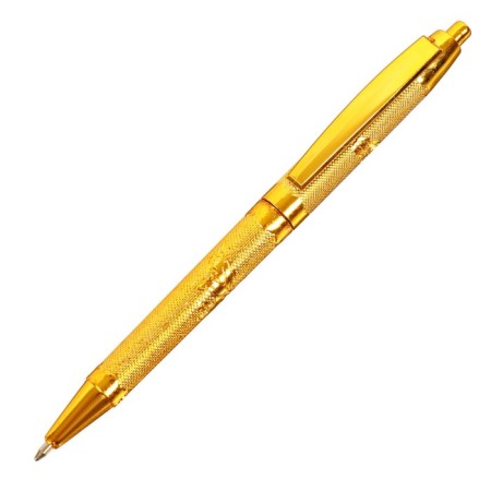 Set of ball pens, 4 pieces, automatic, blue rod, mix-2