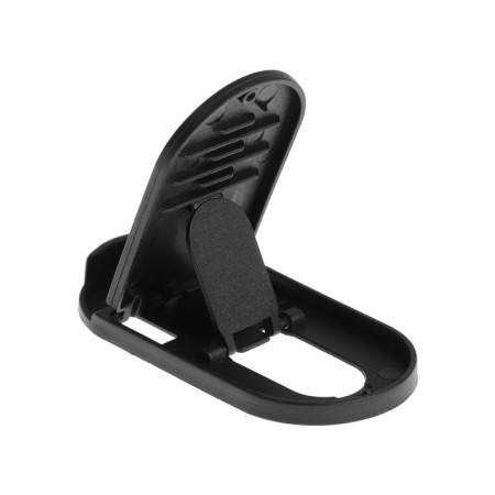 Luazon phone stand, folding, oval, adjustable height, black-2