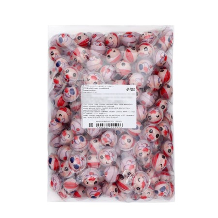 Chewing gum "Santa 3D" with filling, 12 g-1