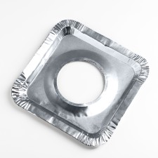 A set of plates for protecting a gas stove, 21.5 × 21.5 cm, 5 pcs