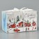 Box for Capcake "Happy New Year", winter vacation, 16 x 8 x 10 cm, new year