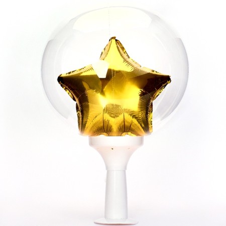 Standard for compositions in polymer balls, height 15 cm, white color-3