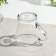 Glass mugs "Croma", 260 ml, 2 pcs