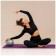 Yoga ball, 25 cm, 100 g, gray color