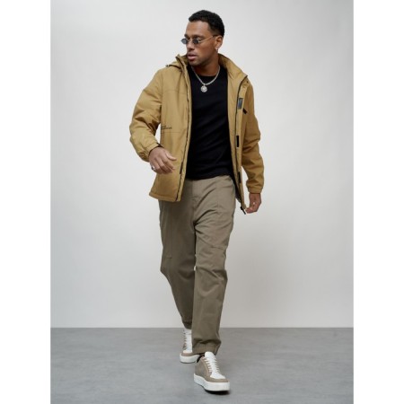 Sports male jacket, size 50, beige color-14