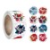 Stick Paper "Bright bursts" d = 2.5 cm 500 pcs in a roll 3x6x6 cm