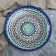 Largan Rishtan ceramics "Patterns", 31 cm, blue