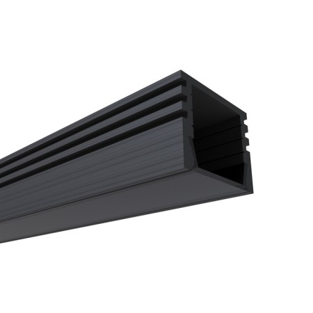 Aluminum profile Apeyron, 16x12 mm, invoice, 2 m, wooden distant, accessories