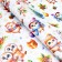 Packaging paper "owls", gloss, bilateral, 80 g/m2, 70 x 100 cm