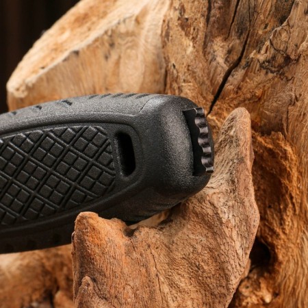 Tactical knife "Alfa" 23cm, blade 110mm/3mm, with fiberglass, black-5