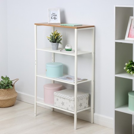 Toronto 24 rack, 67 × 30 × 114 cm, white color