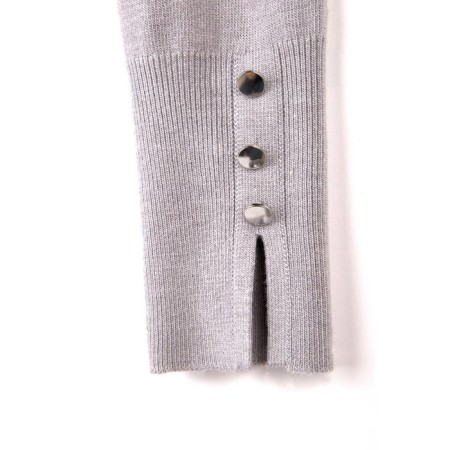Women's sweater CONTE ELEGANT, size XS, gray color-5