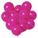 Latex ball 12 ", pastel, in a set 50 pcs., Fuchsia color