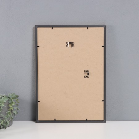 Photo frame plastic "Mira" 29.7x42 cm, (A3) gold (plastic screen)-2
