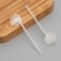 Dispenser for filling the bottles, packing - 10 pcs, transparent color