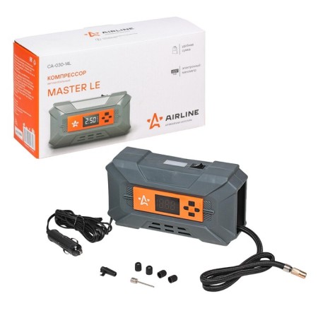 Airline Master LE compressor, electronic pressure gauge, plastic case, 22 l/min, 7 atm