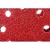 Circle abrasive grinding bison 35562-125-040, perforated, P40, 125 mm, 5 pcs.