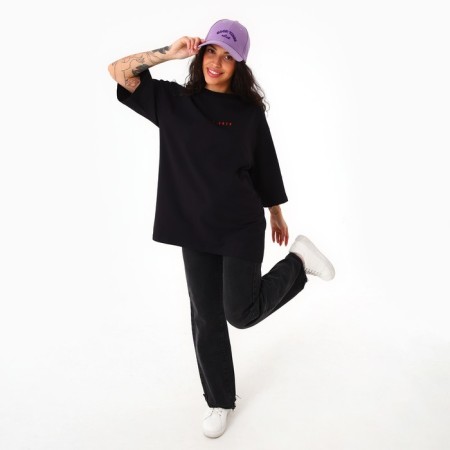 Women's cap Good Vibes, lilac color, rr 56-10