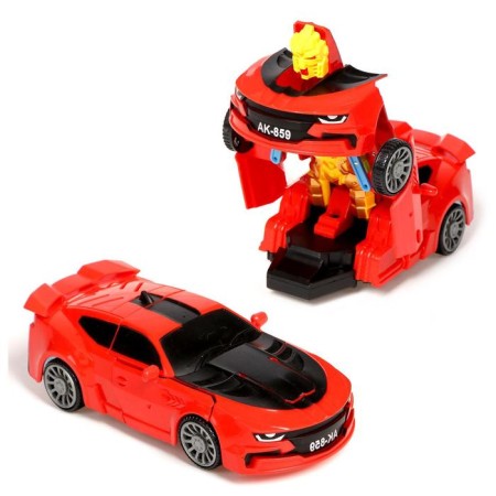 Robot Radio -controlled "Autobot", transforms, works from batteries, color mix-1
