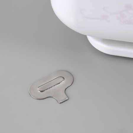 Key for BSHM, metal, 30 × 22 mm, silver color-1