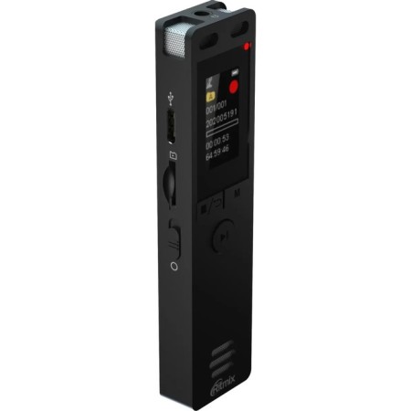 RITMIX RR-155, 16GB, Micro SD, Ape, MP3, WMA, FLAC, WAV, Jack 3.5, Micro USB, Black-4