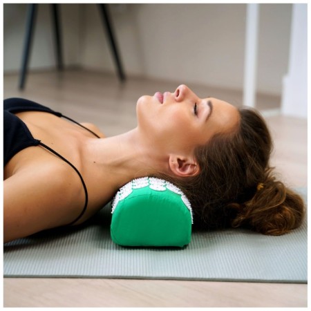 Acupunctural set Sangh: Massage rug 65x40x2 cm, Bolster 36x9x13 cm-4