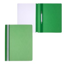 Calligrata, A4, 180 μm, green, transparent top folder