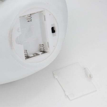 Spinker "Ladier" LED from batteries white-gray 8.5x19x18.5 cm Risalux-4